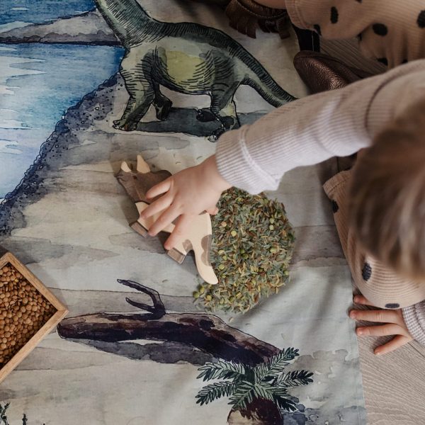Wildlife & Habitats play cloths for open-ended play