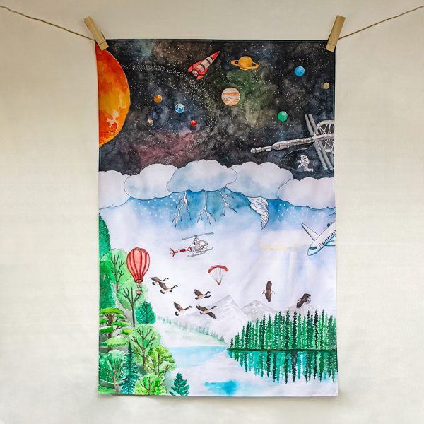 Long & Giant play cloths for open-ended play