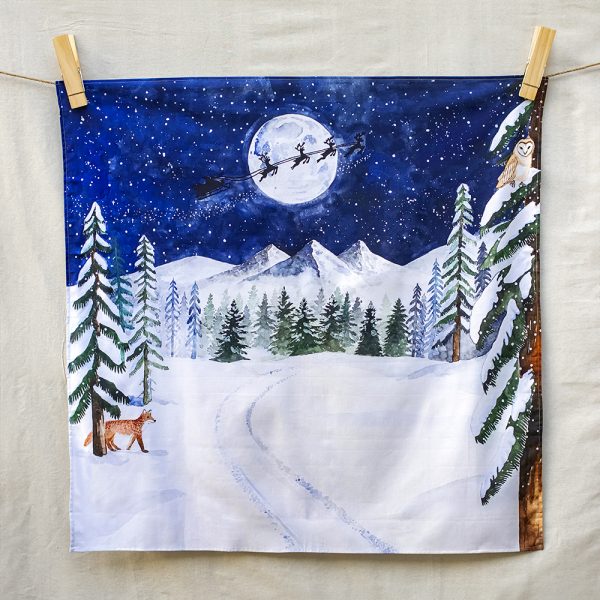 Seasonal play cloths for open-ended play