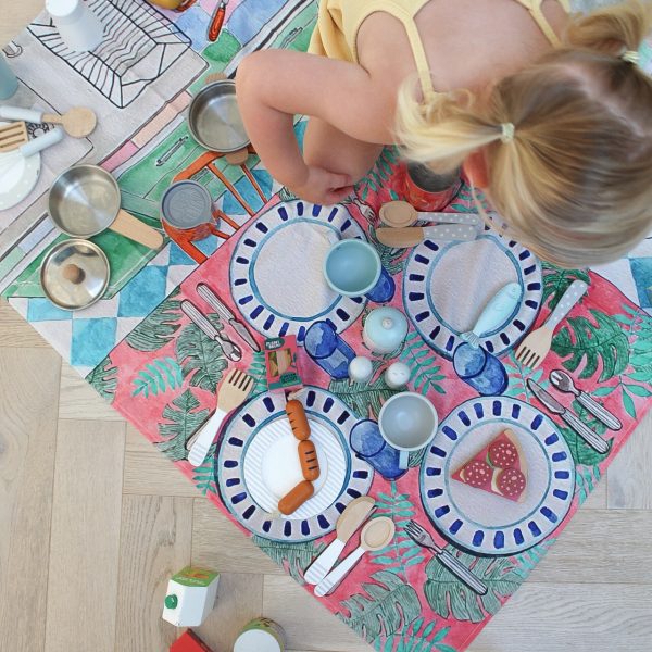 Everyday Worlds play cloths for open-ended play